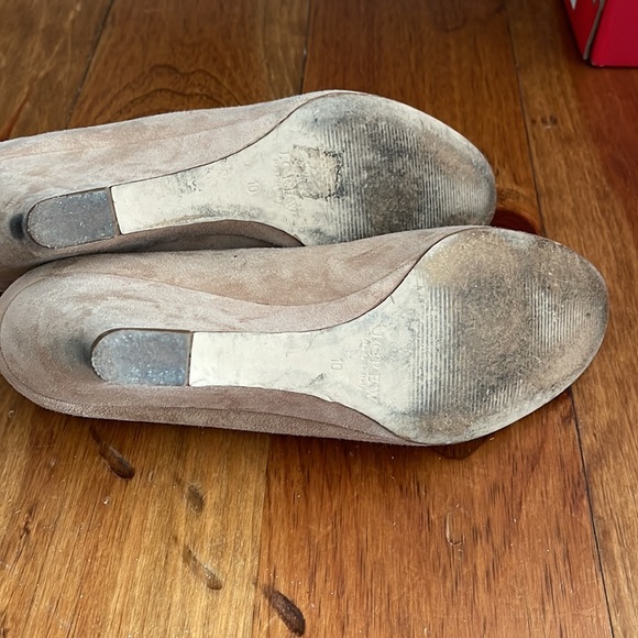 Classic J Crew suede wedge shoes! EUC. Will look like new w/ proper cleaning - Picture 5 of 5